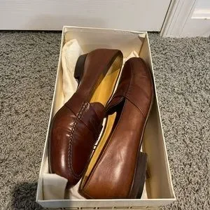 Moreschi | Shoes | Moreschi Brown Leather Penny Slip On  display picture 2